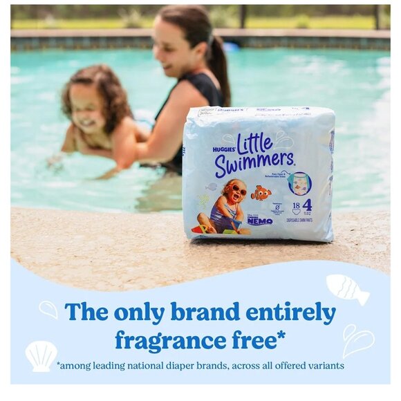 HUGGIES LITTLE SWIMMERS FINDING NEMO DESIGN SIZE 3 (WT. 16-26LBS) 20 COUNT - Picture 2 of 6